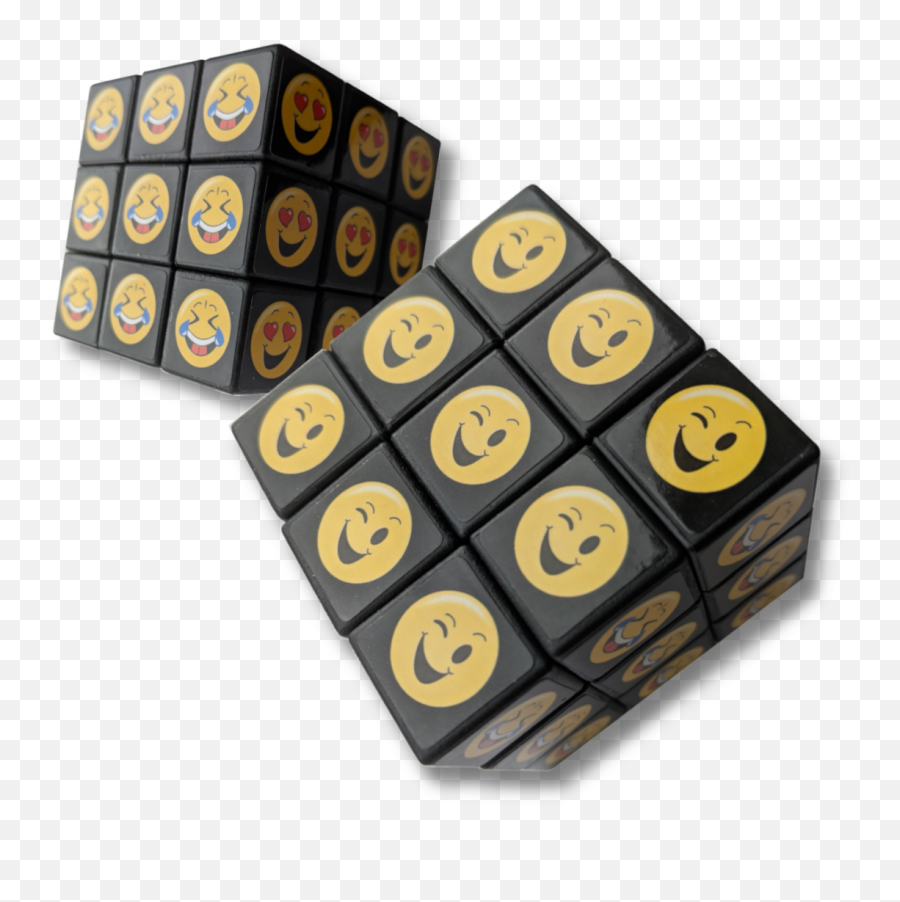 Smiley Puzzle Cube - Language Emoji,Military Emoticon