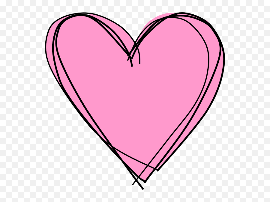 Free Heart Clipart - Pink Heart White Background Png Clipart Heart Emoji,Double Pink Heart Emoji