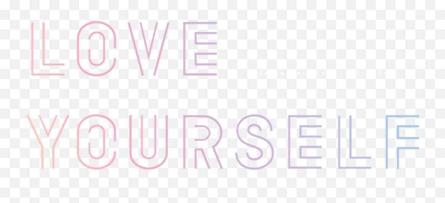 Love Yourself Logo - Lavender Emoji,Bts Twitter Emoji
