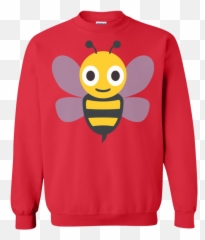 Bee Emoji Sweatshirt - Sweater