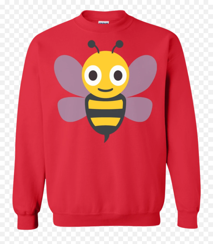 Bee Emoji Sweatshirt - Sweater,Bee Emoji Png