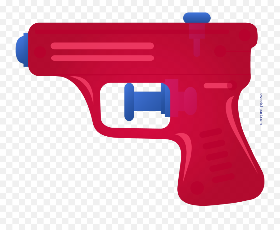 Clipart Sword Gun Transparent - Water Gun Clip Art Emoji,Skull Gun Knife Emoji