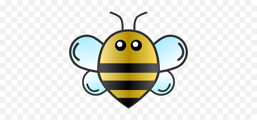 Free Hive Bee Vectors - Honeybee Emoji,Bee Emoticon