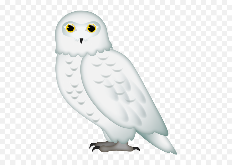 Emoji - Snowy Owl,Wing Emoji