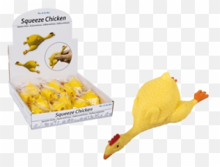 Chicken Hen Pop Fart Toy Party Filler - Stress Ball Emoji