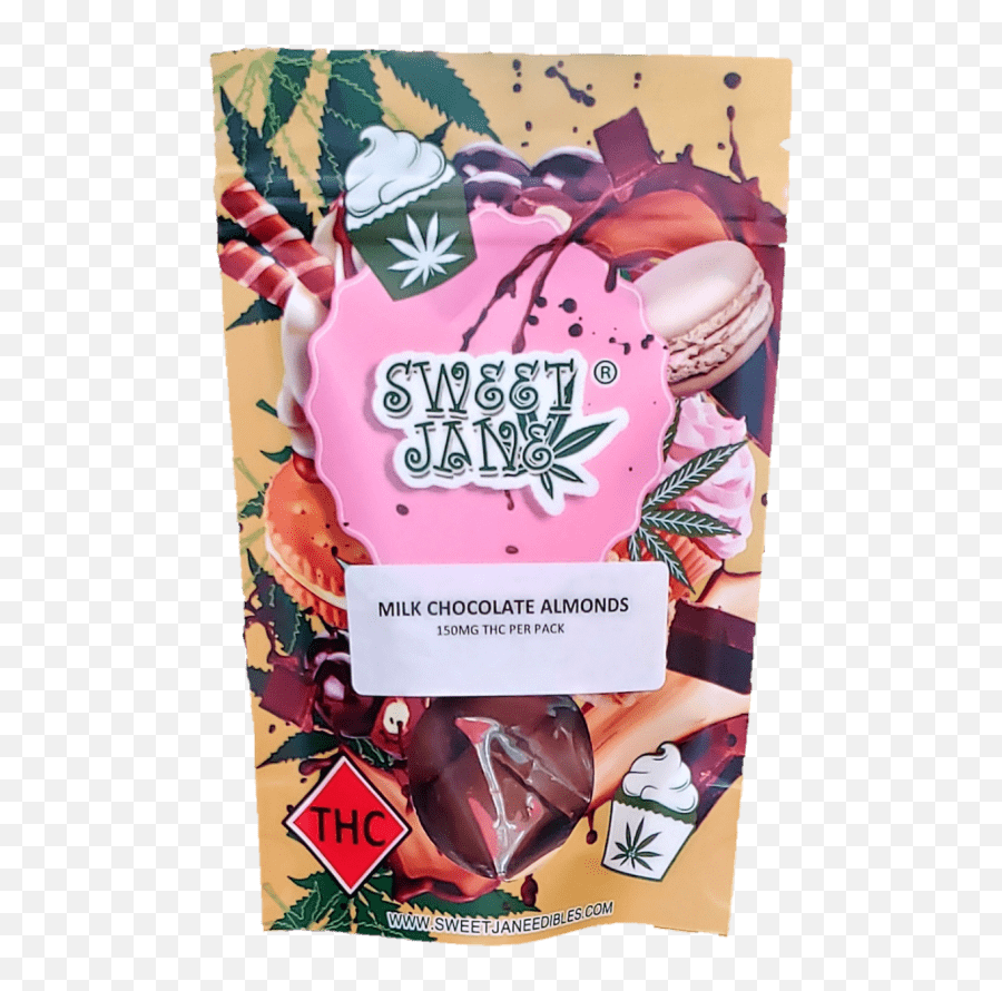 Buy Sweet Jane Milk Chocolate Almonds - Sweet Jane Peanut Butter Cup Emoji,Chocolate Milk Emoji