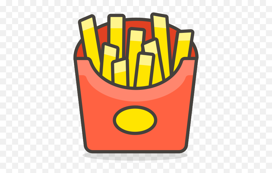 Fries Potatoes Chips Food Free Icon - Emoji De Papas Fritas,Emoji Chips
