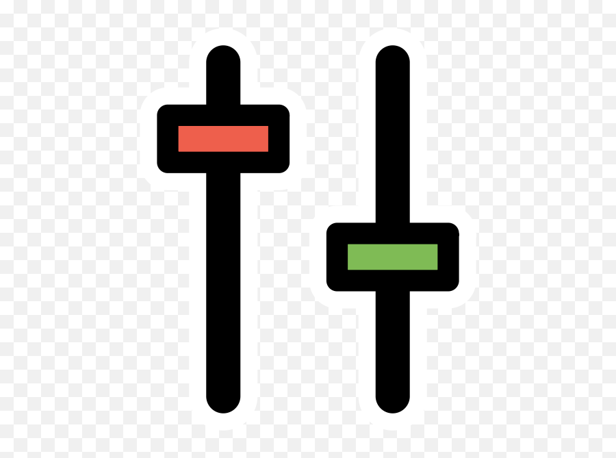 Two Volume And Equalizer Buttons - Equalizer Png Emoji,Ipod Emoji Keyboard