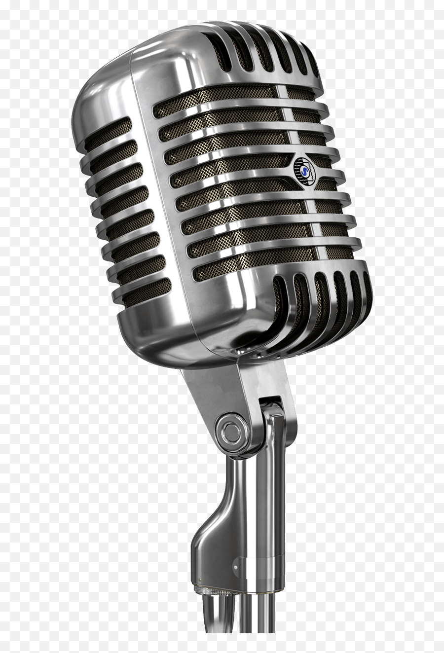 Microphone Stands Radio Image Open Mic - Microphone Transparent Emoji,Mic Emoji