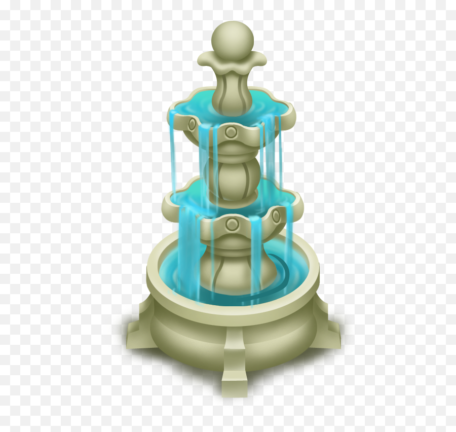 Fountain Water Png - 3 Stage Fountain Animated Fountain Fountains Cartoon Emoji,Fountain Emoji