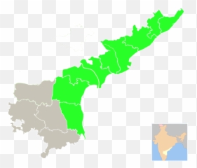 Coastal Andhra In Andhra Pradesh - Andhra Pradesh Coastal Map Emoji,Octopus Emoji