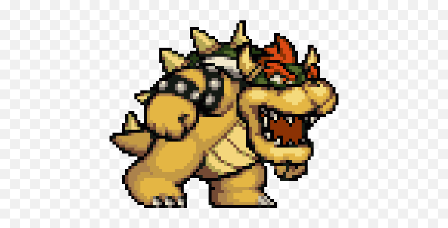 Bowser Pixel Png 8 Png Image - Bowser Emoji,Bowser Emoji