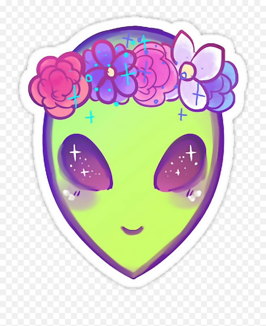 Freetoedit Alien Head - Alien Cute Emoji,Emoji Alien Head