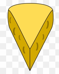 Cheese Wedge Png - Cartoon Mouse With Clipart Full Triangle Emoji