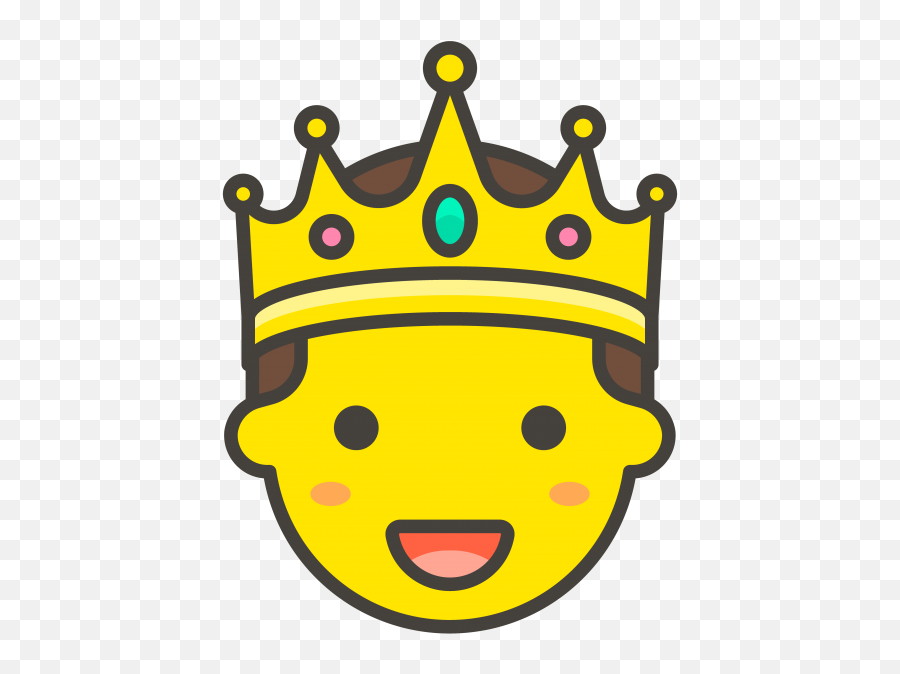 Prince Emoji - Princess And Prince Icon,Princess Emoji