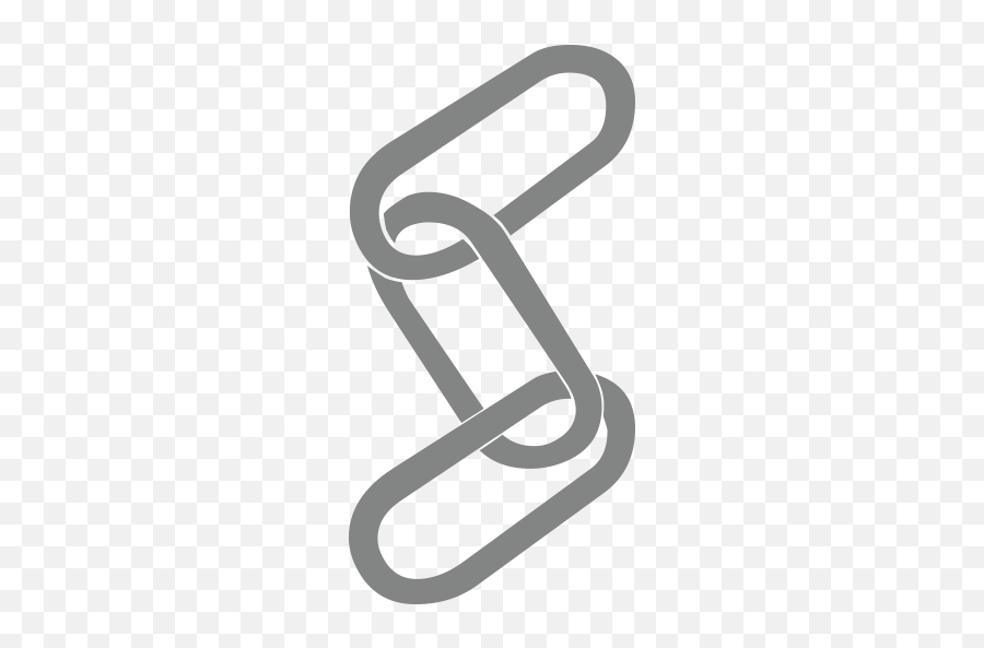 Linked Paperclips Emoji For Facebook Email Sms - Linked Paper Clips,Paperclip Emoji