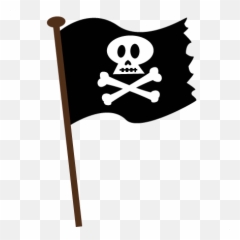 Pirate Flag Clipart - Pirate Flag Transparent Background Emoji,Pirate Flag Emoji