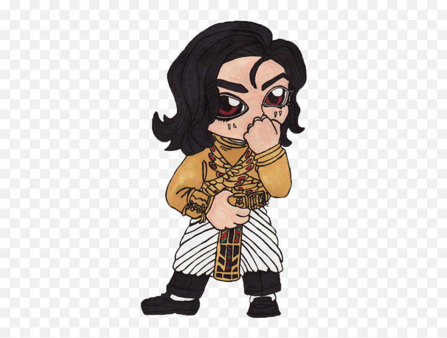 Michael Jackson Anime Drawn - Michael Jackson Em Anime Emoji,Michael Jackson Emoji