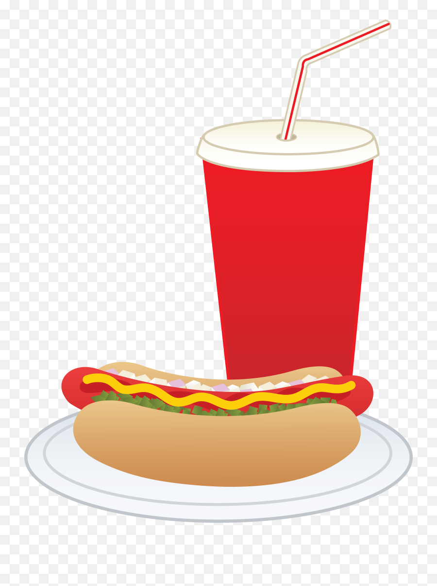 Drinks Clipart Soda Drinks Soda - Hot Dogs And Soda Emoji,Soda Can Emoji