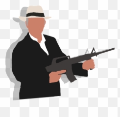 Gangster Retro Style Mafia - Sicilian Png Emoji