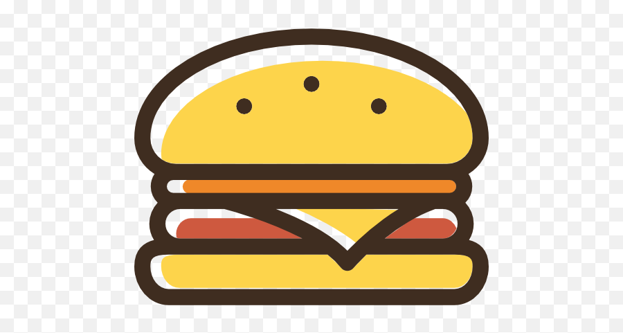 Food Icons 000 Free Files In - Icon Hamburger Png Emoji,Food Emoticon