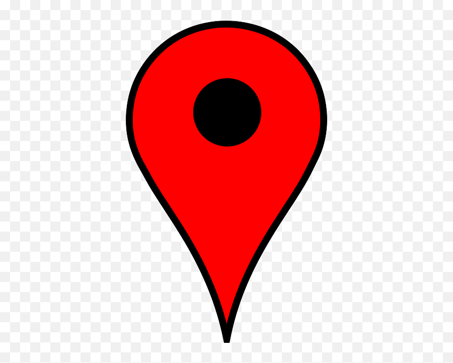 Location Poi Pin Marker - Google Maps Marker Emoji,Red Envelope Emoji