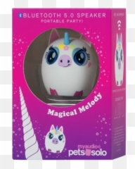 Magical Melody Speaker - Sphere Emoji,Unicorn Emoticon