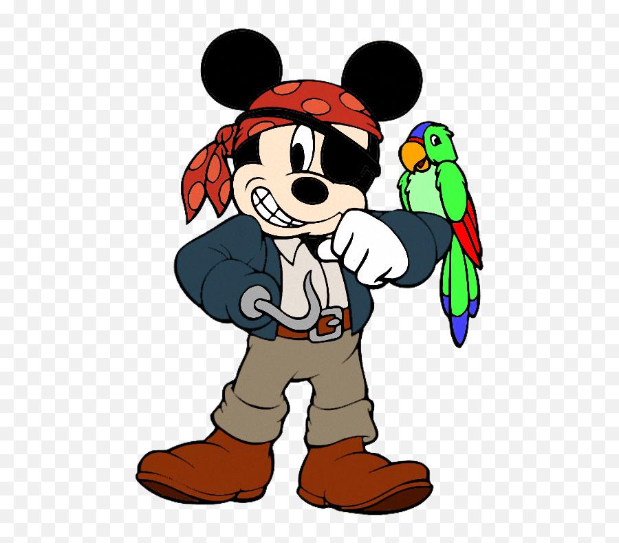 Pirates Clipart Mickey Mouse Pirates Mickey Mouse - Mickey Mouse As A Pirate Emoji,Mickey Mouse Emoji