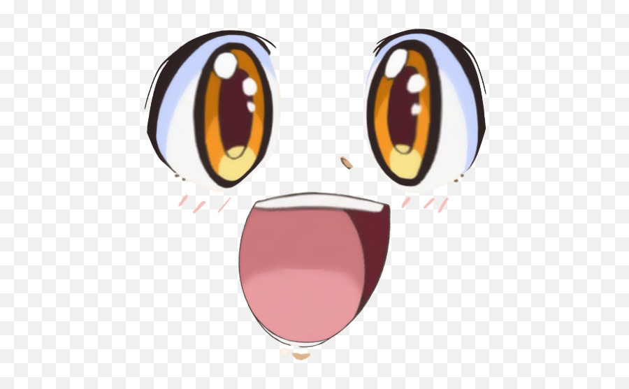 Download Hd Cartoon Anime Faces Png - Png Emoji,Anime Face Emoji