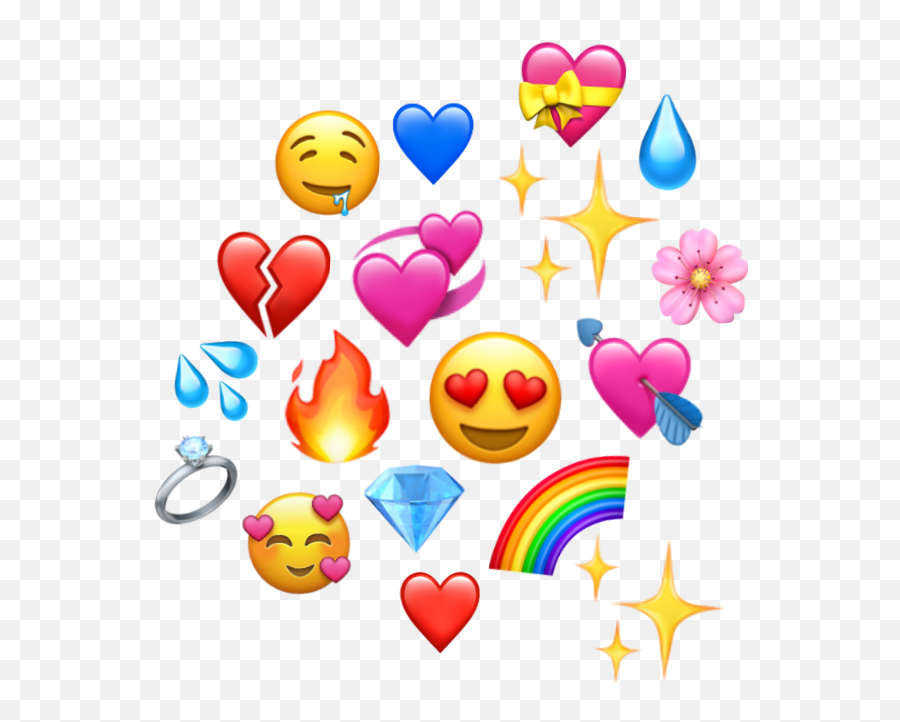 Emoji Coração Meme Heart Iphone Emoji Paixão Apaisonado - Heart Emoji Meme Png,Heart Emoji Meme