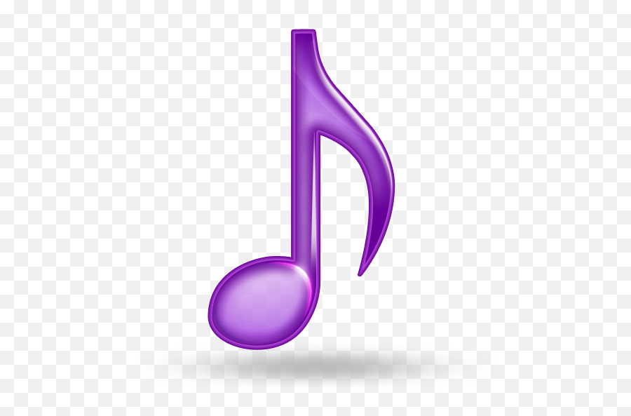 Music Icons Free Music Icon Download - Purple Music Note Png Emoji,Musical Note Emoticons