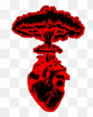 Heart Heartbreak Aestheticred - Love Black And Red Emoji