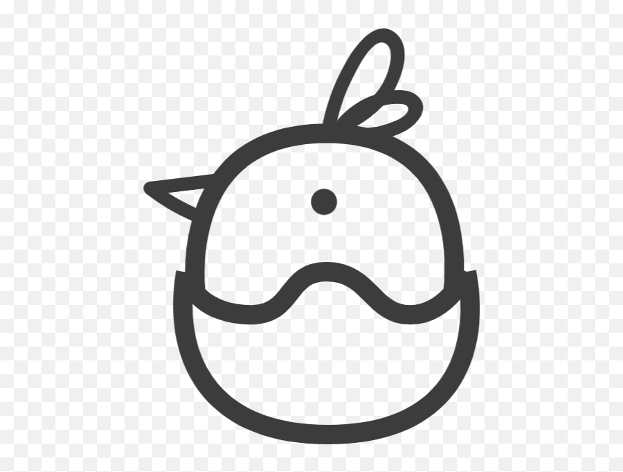 Chicken Chick Cute Cartoon Vector - Cute Chick Vector Png Emoji,Easter Emoticons Facebook