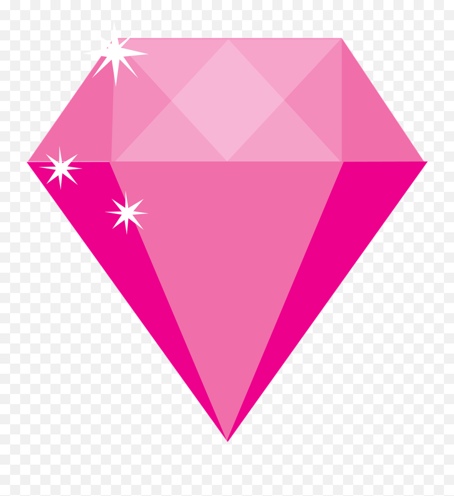 Pink Diamond Gem Jewel Game Jewel Pink - Pink Diamond Gem Png Emoji,Pink Diamond Emoji