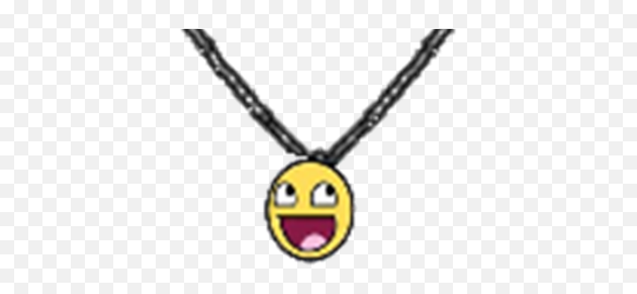 Epic Face Necklace - Awesome Smiley Face Emoji,Emoticon Necklace