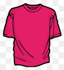 Pink T - Shirt Clipart Png Emoji