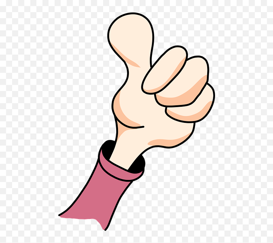 Thumbs Up Ok Well Done - Free Vector Graphic On Pixabay Clip Art Emoji,Ok Hand Emoji