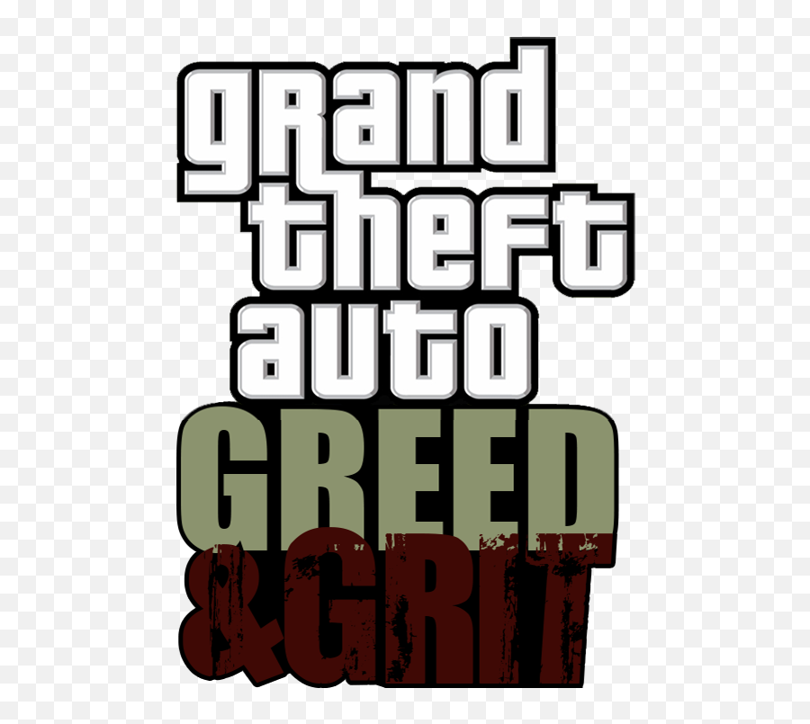 Grand Theft Auto Greed U0026 Grit - Grand Theft Auto Series Graphic Design Emoji,Triumph Emoji