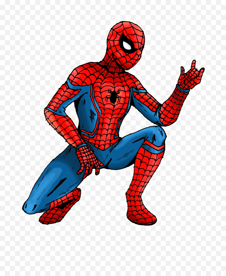 Spiderman Costume Png Clipart - Spiderman Clipart Png Emoji,Spiderman Emoji