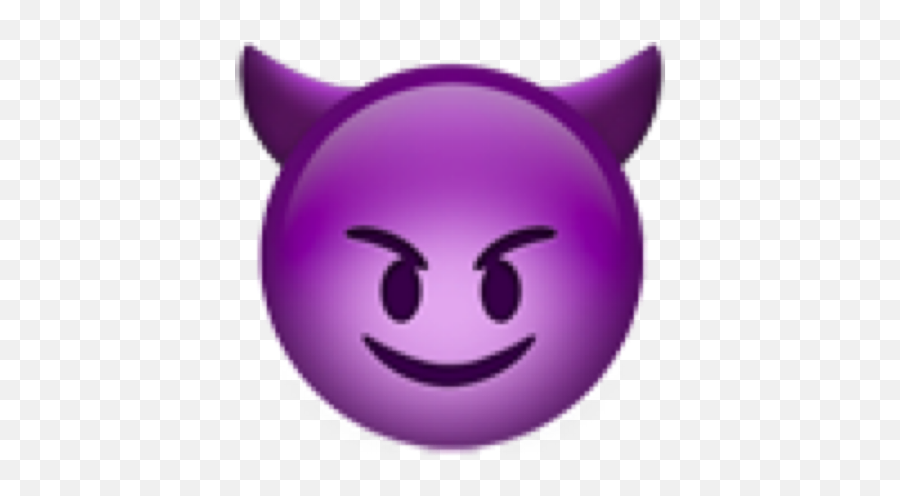 Followme Follow Purple Demon Devil Emoji - Devil Purple Emoji Png,Purple Demon Emoji
