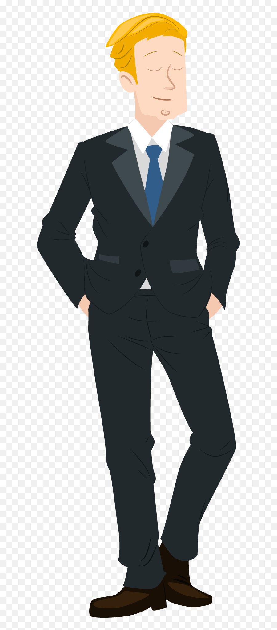 Man With Tuxedo Clipart - Man In Suit Png Clipart Emoji,Tuxedo Emoji