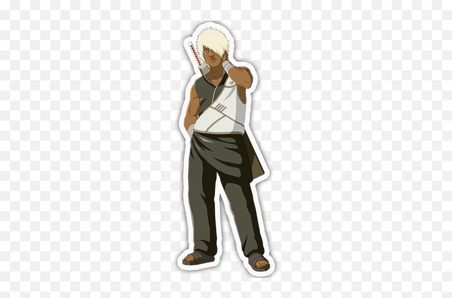 Naruto And Friends Stickers For Telegram - Darui Naruto Emoji,Softball Emoji Android