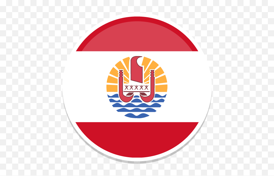 French Polynesia Icon - French Polynesia Flag Round Emoji,Tahiti Flag Emoji