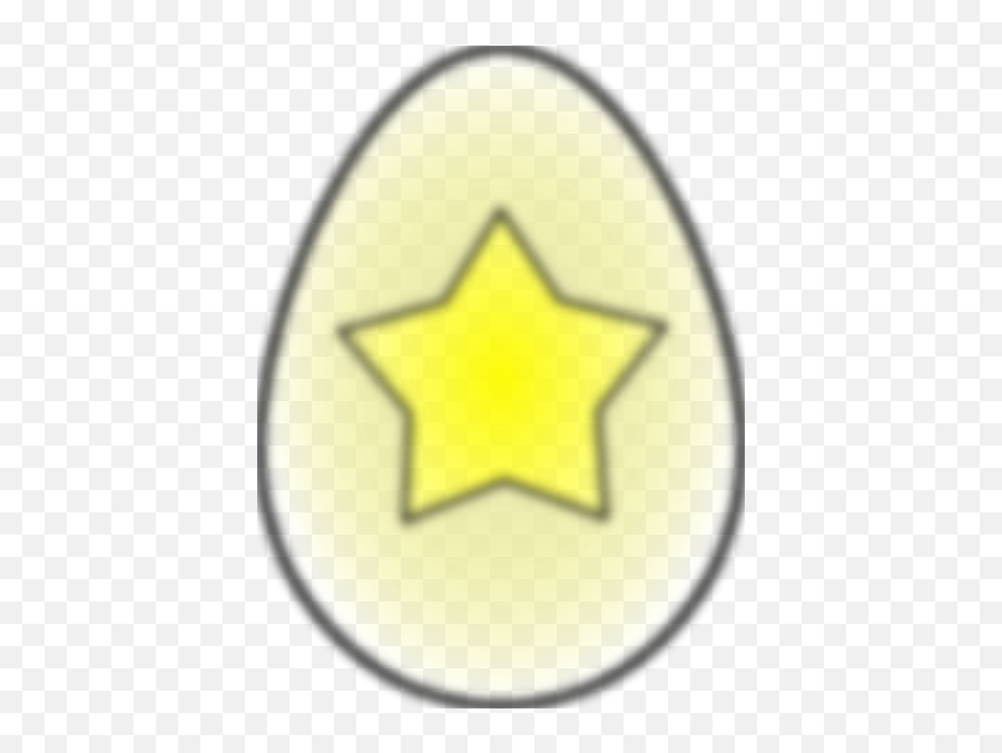 Easter Egg Star Clip Art At Clkercom - Vector Clip Art Clip Art Emoji,Easter Egg Emoticon