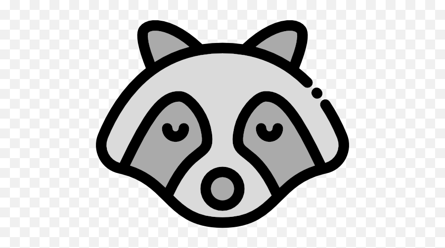 100 Free Vector Icons Of Animals Designed - Scalable Vector Graphics Emoji,Racoon Emoji