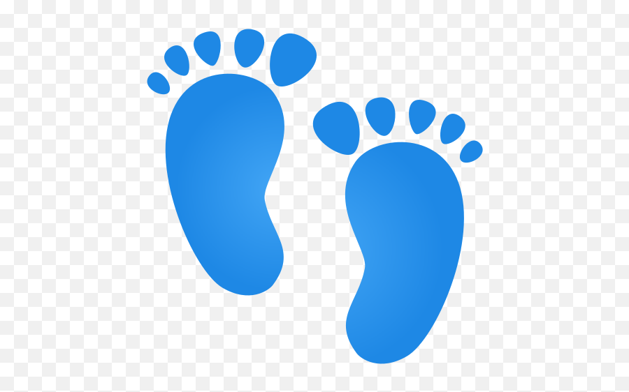 Footprints Emoji - Baby Icon,Emojis Meanings
