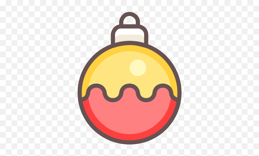 Tree Ball Christmas Free Icon Of Christmas Vector Iconset - Bola De Natal Png Vector Emoji,Christmas Tree Emoticon