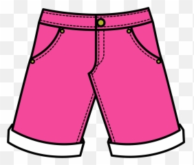 Pink Shorts Clipart Emoji