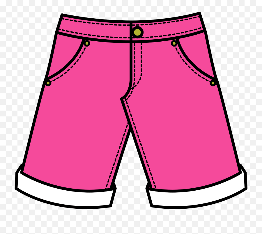 Pink Shorts Clipart Emoji,Shorts Emoji