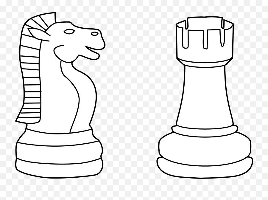 Drawing Chess Pieces Transparent Png Clipart Free Download - Chess Pieces Cartoon Drawing Emoji,Chess Piece Emoji